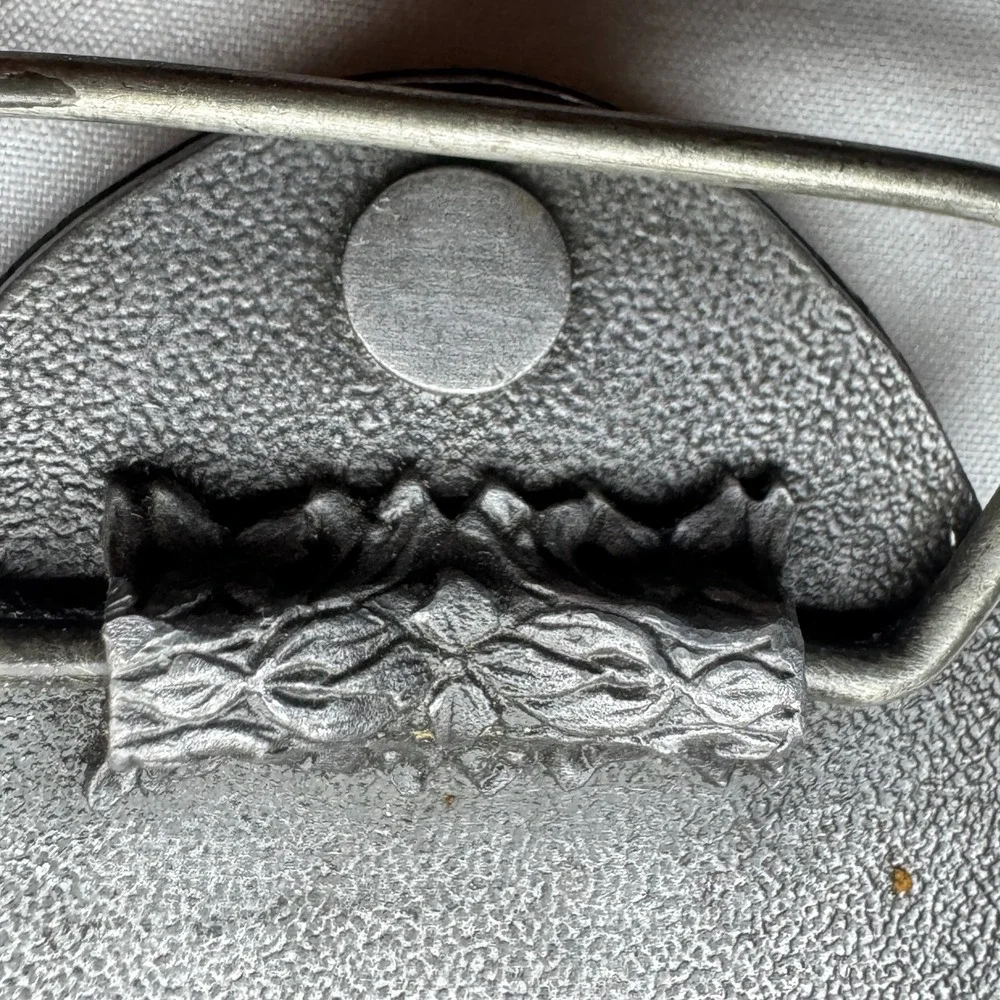 Vintage Buck Snort Saloon Sphinx Park Colorado‎ Belt Buckle Bergamot USA